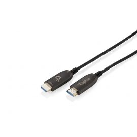Кабель DIGITUS HDMI UHD 8K, AOC hybrid-fiber, type A M/M, 50м, чорний
