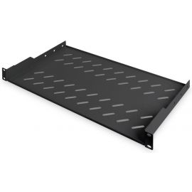 Полиця DIGITUS 19", 1U, консольна, 250мм, чорна