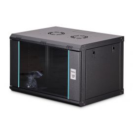 Шафа DIGITUS 19", 7U, Wall Mounting Dynamic-N, 600x600 мм, 60кг максимально, розібрана, чорна