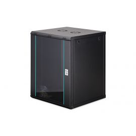 Шафа DIGITUS 19", 16U, Wall Mounting Dynamic-N, 600x600 мм, 60кг максимально, розібрана, чорна