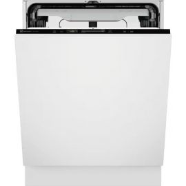 Посудомийна машина Electrolux вбудована, 14компл., D, 60см, дисплей, інвертор, 3й кошик, чорний
