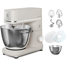 Кухонна машина Electrolux, 1200Вт, чаша-метал, корпус-метал, насадок-4, білий