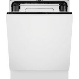 Посудомийна машина Electrolux вбудована, 13компл., E, 60см, інвертор, чорний