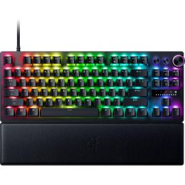 Клавіатура механічна Razer Huntsman V3 Pro TKL 8KHz, 84key, Analog Optical Switch Gen-2, USB-A, EN, RGB, чорний