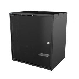 Шафа MIRSAN 19", 12U, SOHO, 535x400 мм, максимально 30 кг, чорна