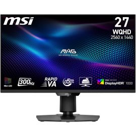 Монітор MSI 27" MAG 274QPF X30MV 2xHDMI, DP, Audio, miniLED, 2560x1440, 300Hz, 0.5ms, DCI-P3 97%, AdaptiveSync, Pivot, HDR1000