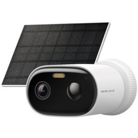 Комплект розумної бездротової камери MERCUSYS MC410 KIT 2K HD та сонячної панелі