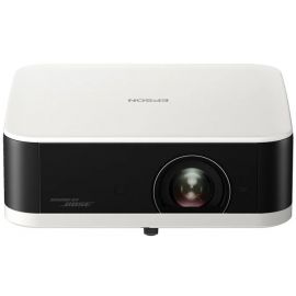Проєктор Epson EF-61W FHD, 700 lm, LASER, 1.2, Google TV, білий