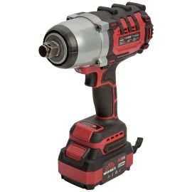 Гайковерт ударний акумуляторний Vitals Master AT 18100c BL Kit 18В 2х4А·год до 2500об/хв 3500уд/хв 1000Нм квадрат 3/4" ЗП та кейс 4.6кг