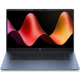 Ноутбук HP OmniBook 3 AI PC 17-dg0004ua 17.3" FHD IPS AG, Intel 7-350, 16GB, F512GB, UMA, DOS, синій