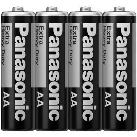 Батарейка Panasonic Extra Heavy Duty вугільно-цинкова AA(R6) плівка, 4 шт.