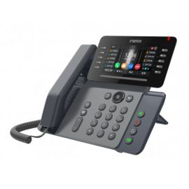 Телефон IP Fanvil V65 2xGE LAN, 1xUSB-A, BT4.2, Wi-Fi, 45 DSS клавіш, 20 SIP line, SW Linux, PoE, 4.3" кольоровий дисплей, чорний
