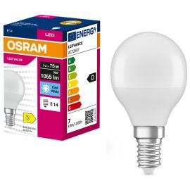 Лампа OSRAM LED VALUE CLASSIC P E14 7Вт 4000K 1055Лм