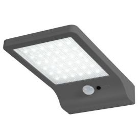 Світильник фасадний автономний OSRAM DORLED SOLAR 3Вт 4000K 320Лм  датчик сутінків чорний