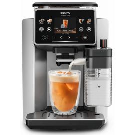 Кавомашина Krups Sensation Elite Hot & Cold 1.7л, зерно, автомат.капучинатор, авторецептів - 30, сірий