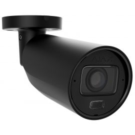 IP-камера дротова Ajax BulletCam HLVF 8 MP Black, 2.8–12 мм, PoE, True WDR, IP67, ІЧ 60 м, LED 40 м, аудіо, кут огляду 31° до 111°, вулична, чорна, 126278.217.BL1