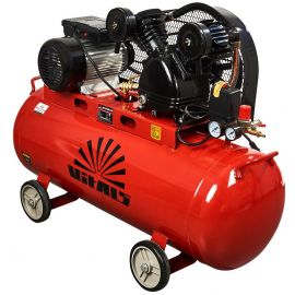 Компресор повітряний Vitals GK100.j65v2-8a 2100Вт, 100л, 280/170л/хв, 8бар, 64.20кг