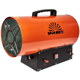 Теплова гармата газова Vitals GH-302, 33кВт, 220м2, 650м3/год, помаранчевий, 5.9кг