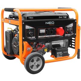 Генератор бензиновий Neo Tools 230/400В, 1/3 фази 7.0/7.5кВт, електростартер, IP23M, 90кг