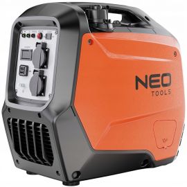 Генератор бензиновий інверторний Neo Tools 230В, 3/3.2кВт, ручний стартер, USB Type C 5, 22кг