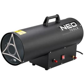 Теплова гармата газова Neo Tools, 50кВт, 300м2, 650м3/год, чорний, 7.5кг